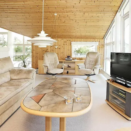 בית נופש Three-bedroom Holiday In Lokken 62